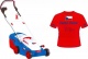 Detail výrobku: Comfort 34 E Fans Al-Ko elektrická travní sekačka + tričko Fans