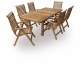 Detail výrobku: Verona set 6 stolová sestava - design Teak